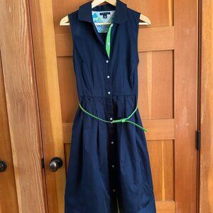 Tommy Hilfiger Women's Sleeveless Button Shirt Dress